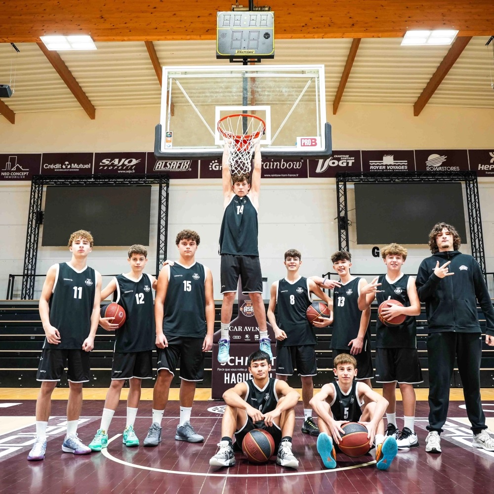 Photo de groupe de l'équipe U18M départementale 1