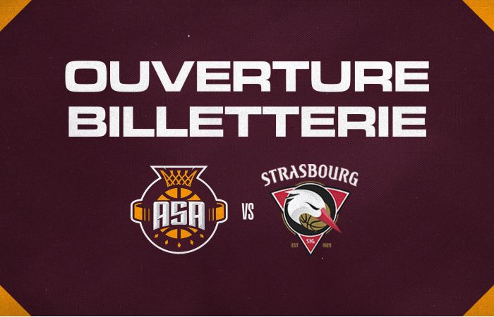 La billetterie ASA vs SIG est ouverte !